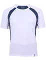 Heren Sportshirt CONA SPORTS Pace Tech Tee Wit-Navy